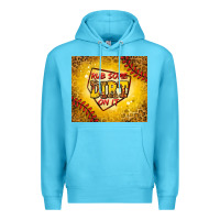 Ocean Blue rub some dirt on it softball Premium Hoodie - Jasminsmagicworld