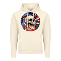 Vintage Artic police skull and police equipment Vintage Hoodie - AdoDesignShop