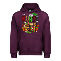Mauve Wine nurse elf Urban Hoodie - AdoDesignShop