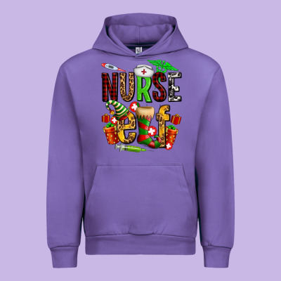 Nurse Elf Urban Hoodie Designed By Adodesignshop