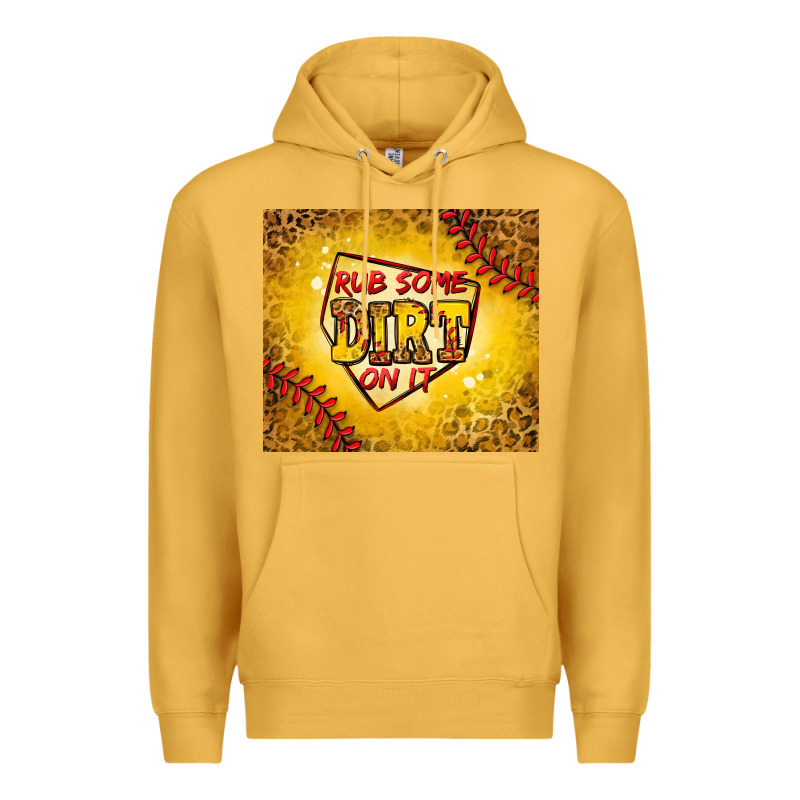 Rub Some Dirt On It Softball Premium Hoodie by Jasminsmagicworld | Teevron