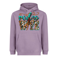 Lavender rodeo wife western Heavyweight Hoodie - texasbilliewilder