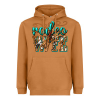 Meerkat rodeo wife western Heavyweight Hoodie - texasbilliewilder