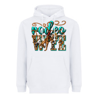 White rodeo wife western Heavyweight Hoodie - texasbilliewilder
