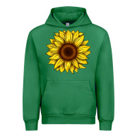 Emerald sunflower Urban Hoodie - Artiststas