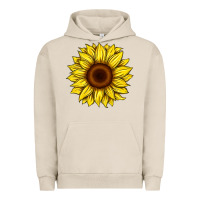 Pigment French Oak sunflower Urban Hoodie - Artiststas