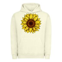 Pigment Pistachio sunflower Urban Hoodie - Artiststas