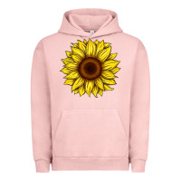 Pigment Salmon sunflower Urban Hoodie - Artiststas