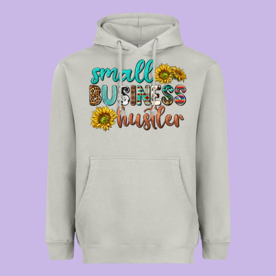 Small Business Hustler Heavyweight Hoodie Designed By Texasbilliewilder