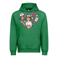 Emerald nurse and nurse element heart Urban Hoodie - AdoDesignShop