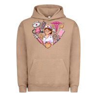 Pigment Burro nurse and nurse element heart Urban Hoodie - AdoDesignShop