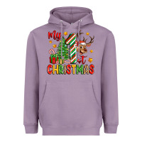 Lavender my first christmas Heavyweight Hoodie - Zillion Design Studio