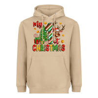 Mushroom my first christmas Heavyweight Hoodie - Zillion Design Studio