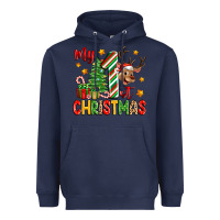Navy my first christmas Heavyweight Hoodie - Zillion Design Studio