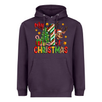 Plum my first christmas Heavyweight Hoodie - Zillion Design Studio