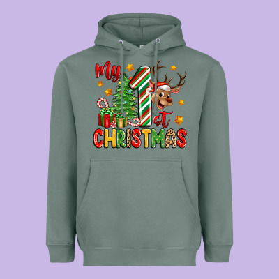 Heavyweight Hoodie my first christmas