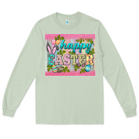 Matcha happy easter mousepad Long Sleeve Tee - BarkalooDesign
