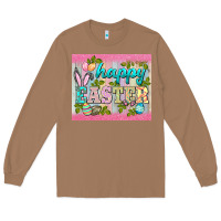 Toasted Coconut happy easter mousepad Long Sleeve Tee - BarkalooDesign