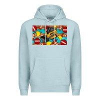 Blue Mist skidsteer sippy Premium Hoodie - Artiststas