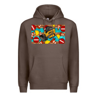 Coffee skidsteer sippy Premium Hoodie - Artiststas