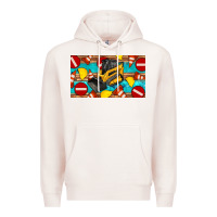 Pale Pink skidsteer sippy Premium Hoodie - Artiststas