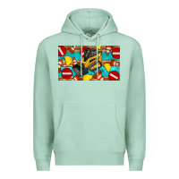 Seafoam skidsteer sippy Premium Hoodie - Artiststas