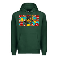 Sports Green skidsteer sippy Premium Hoodie - Artiststas