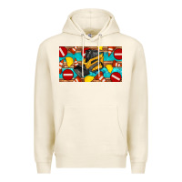 Tofu skidsteer sippy Premium Hoodie - Artiststas