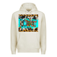 Oatmeal Heather howdy Premium Hoodie - JahusDesignShop
