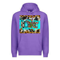 Purple howdy Premium Hoodie - JahusDesignShop