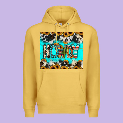 Howdy Premium Hoodie Designed By Jahusdesignshop