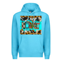 Ocean Blue howdy Premium Hoodie - JahusDesignShop