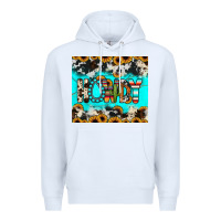 White howdy Premium Hoodie - JahusDesignShop