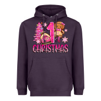 Plum 1st christmas gingerbread girl Heavyweight Hoodie - Zillion Design Studio