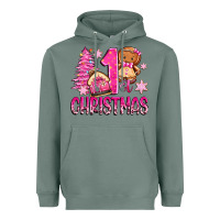 Sage 1st christmas gingerbread girl Heavyweight Hoodie - Zillion Design Studio