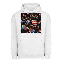 Pigment Lunar Rock 4th of july glasses  seamless pattern Urban Hoodie - BundleAndBundleShop