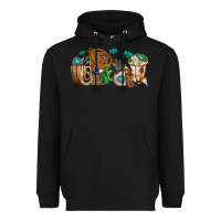 Black western coffee cups Heavyweight Hoodie - texasbilliewilder