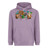 Lavender western coffee cups Heavyweight Hoodie - texasbilliewilder