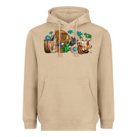 Mushroom western coffee cups Heavyweight Hoodie - texasbilliewilder