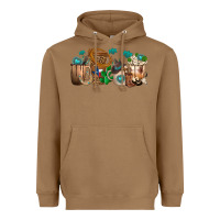 Toasted Coconut western coffee cups Heavyweight Hoodie - texasbilliewilder