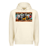 Sandshell steam roller sippy cup Premium Hoodie - Artiststas