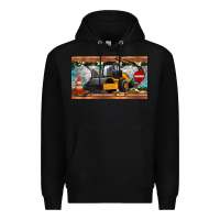 Black steam roller sippy cup Premium Hoodie - Artiststas
