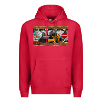 Cardinal steam roller sippy cup Premium Hoodie - Artiststas