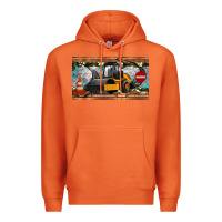 Carrot steam roller sippy cup Premium Hoodie - Artiststas