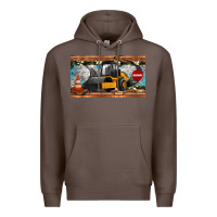 Coffee steam roller sippy cup Premium Hoodie - Artiststas