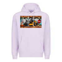 Lilac steam roller sippy cup Premium Hoodie - Artiststas
