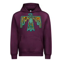 Mauve Wine thunderbird Urban Hoodie - JahusDesignShop