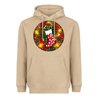 Mushroom Santa Stocking Christmas Heavyweight Hoodie - RanaPortraitStore
