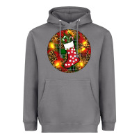 Storm Santa Stocking Christmas Heavyweight Hoodie - RanaPortraitStore
