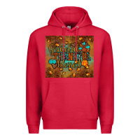 Cardinal grateful thankful blessed turkey Premium Hoodie - JahusDesignShop